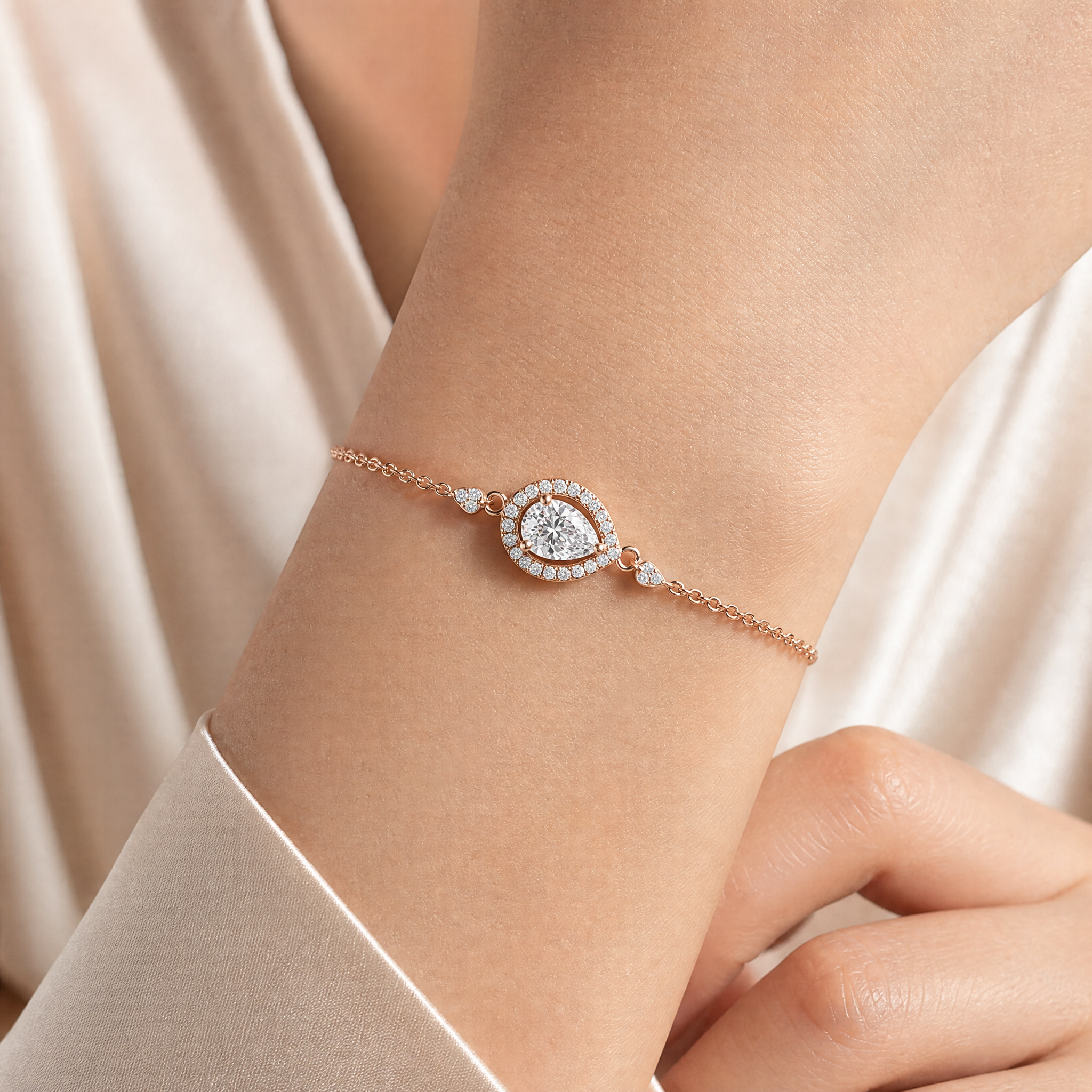 Pear Drop Bracelet view 2