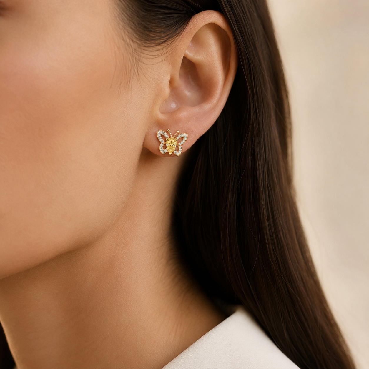 Butterfly Motion Earrings view 2